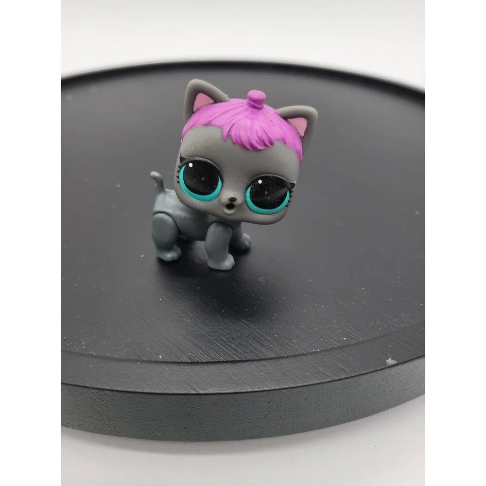 Lol Surprise Pet Series 3 Roller Kit 10 Kitty Cat Gray Purple Hair